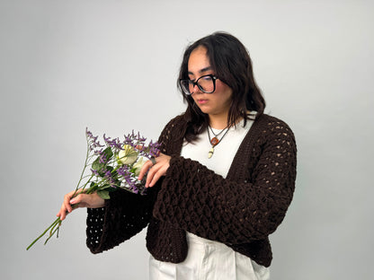 Dawn White Lace Cardigan