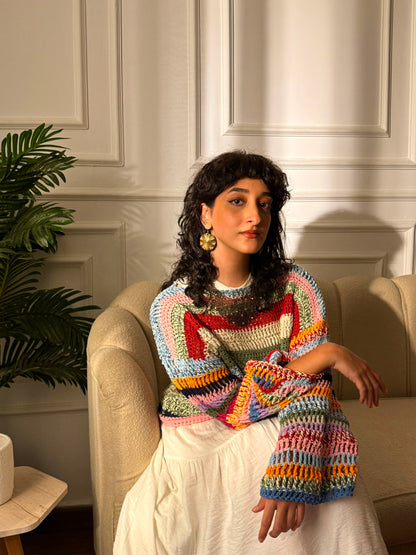 Vivid Soul Multi-color Sweater