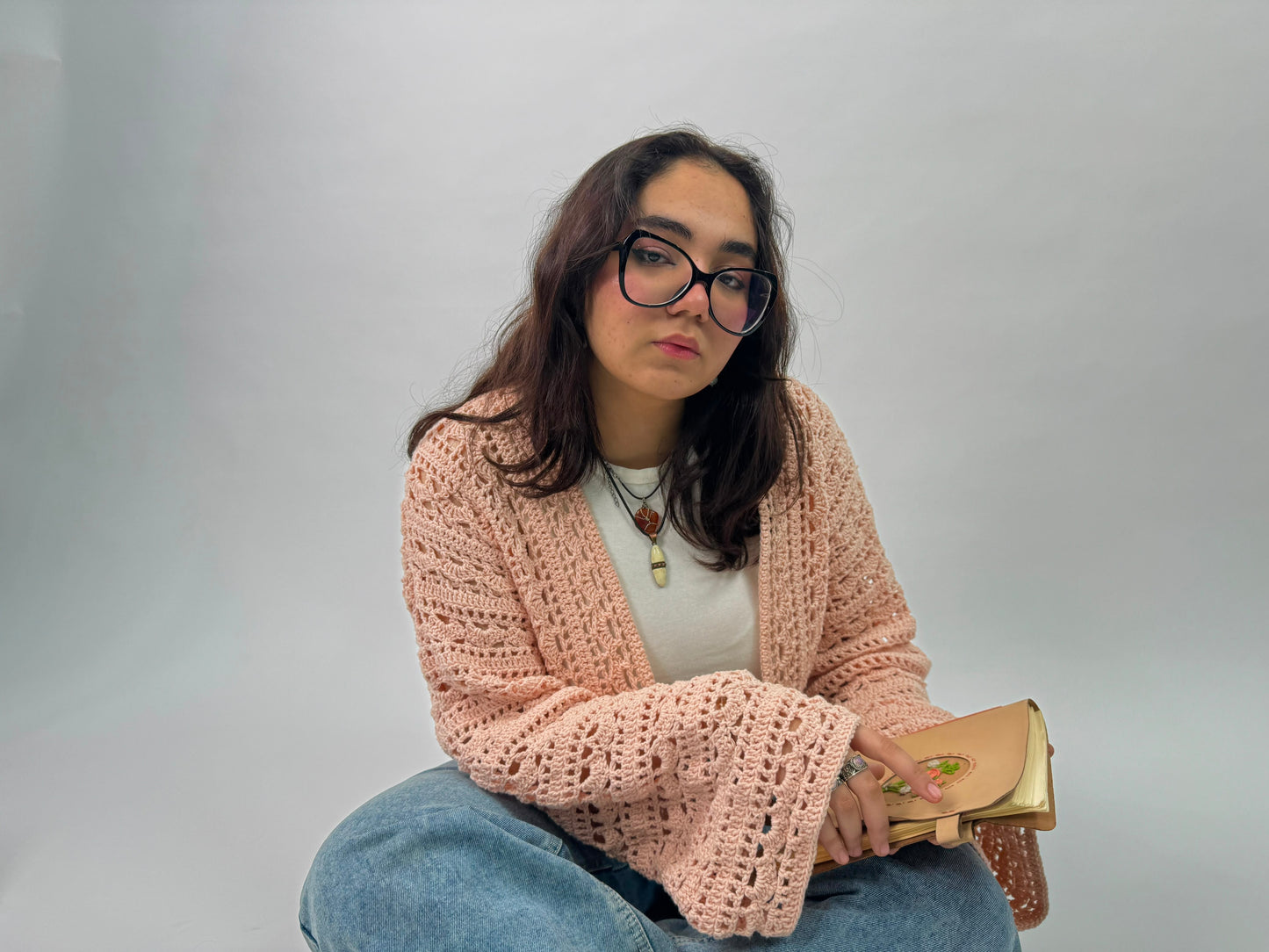 Blossom Pink Lace Cardigan