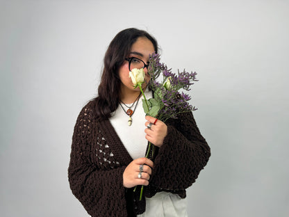 Dawn White Lace Cardigan